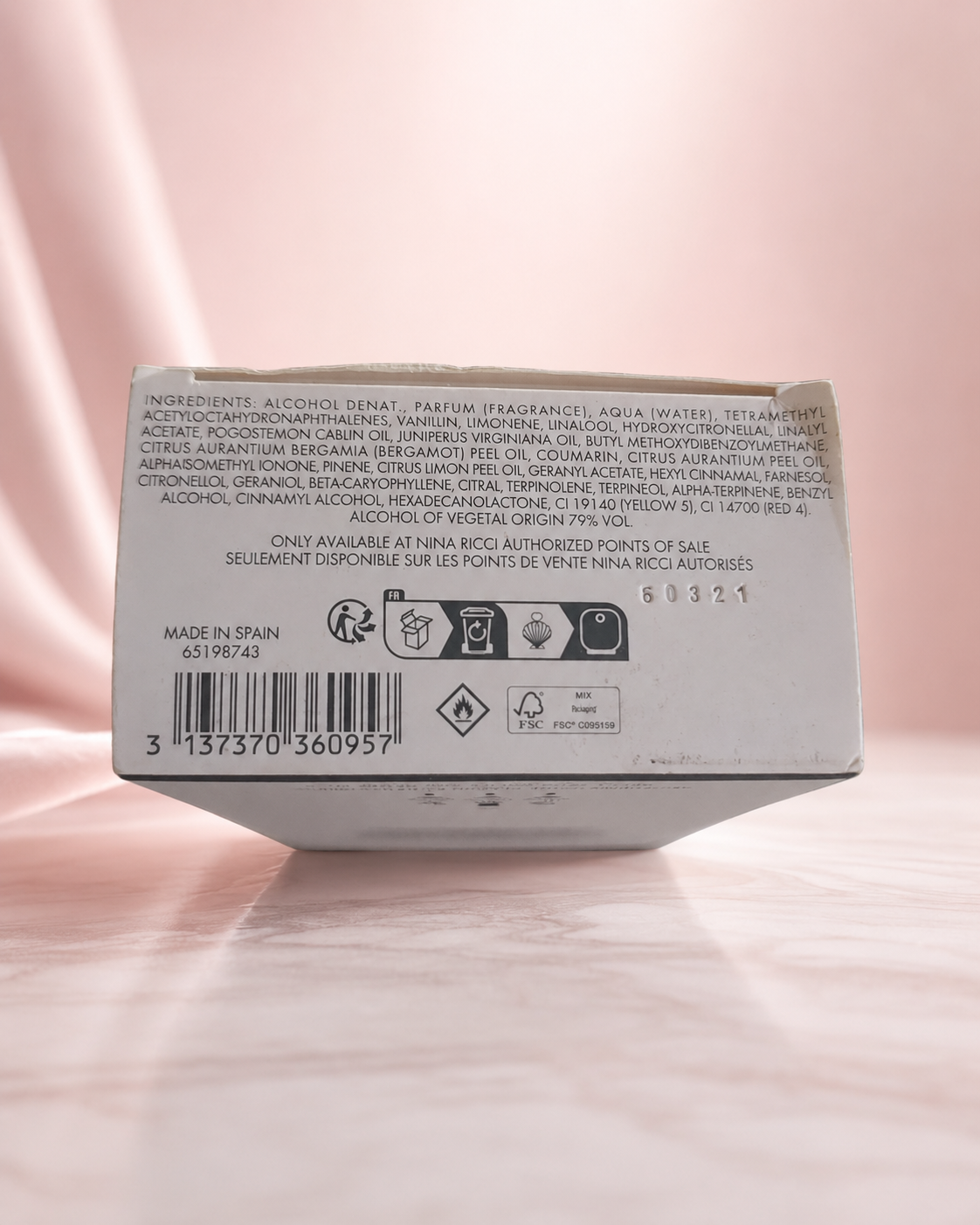 Nina Ricci Vénus – Eau de Parfum Rechargeable 80 ml