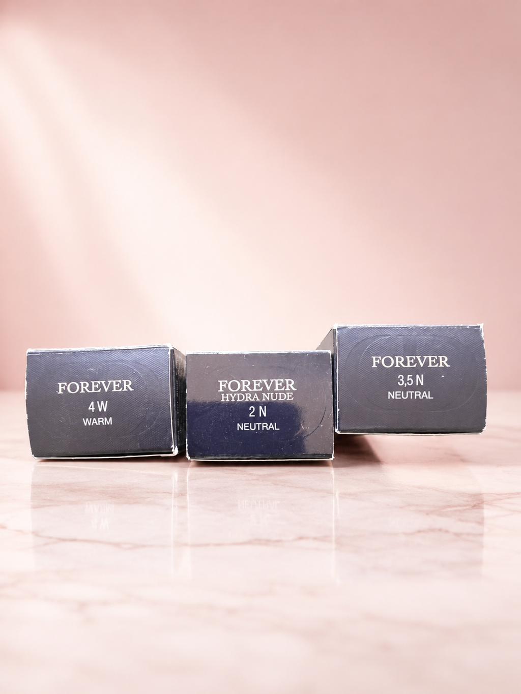 Lot de 3 Fonds de Teint Dior Forever 30 ml – 4W, 2N & 3.5N