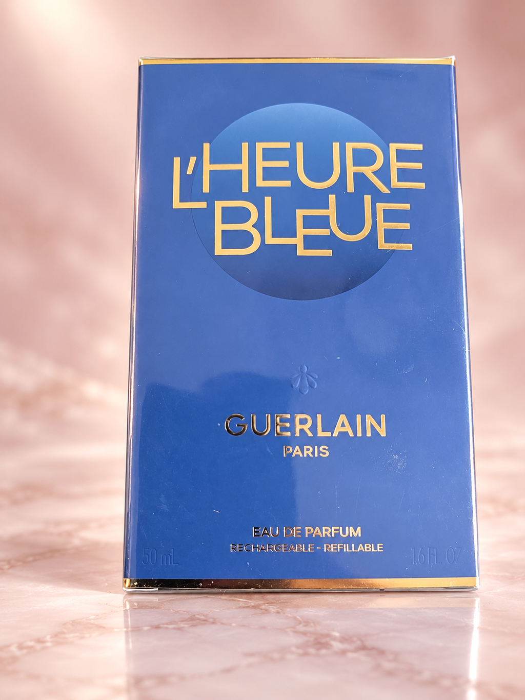 Guerlain L’Heure Bleue – Eau de Parfum Rechargeable 50 ml + Pochette Guerlain offerte