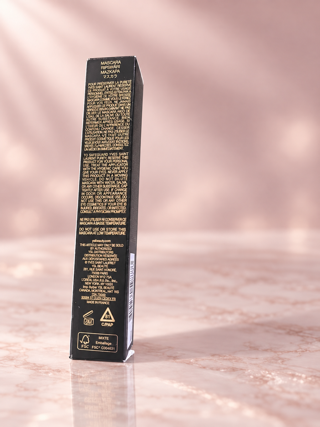 Yves Saint Laurent Lash Clash Mascara Volume Extrême – N°7 Magnetic Purple – 9 ml