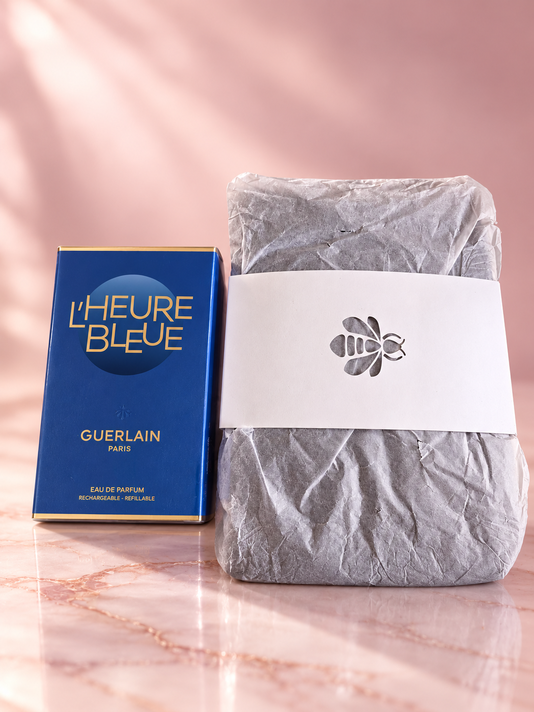 Guerlain L’Heure Bleue – Eau de Parfum Rechargeable 50 ml + Pochette Guerlain offerte